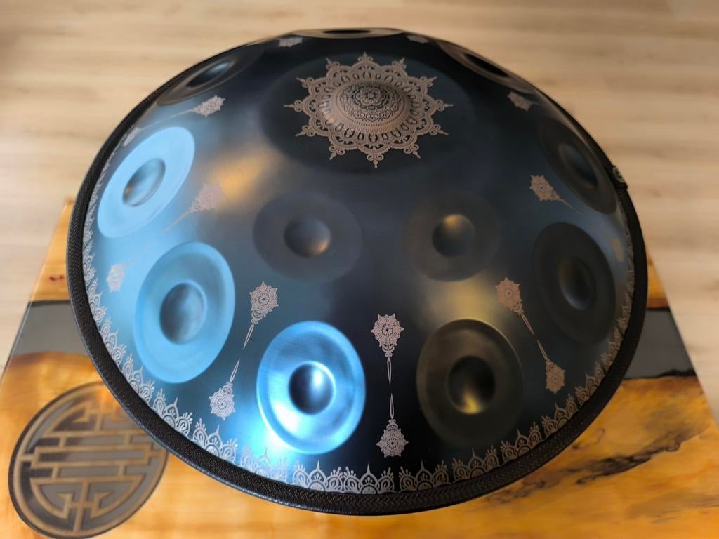 Handpan 12 tonen 440hz, Muziek en Instrumenten, Percussie, Zenori, Ophalen of Verzenden, Zo goed als nieuw, Melodische percussie