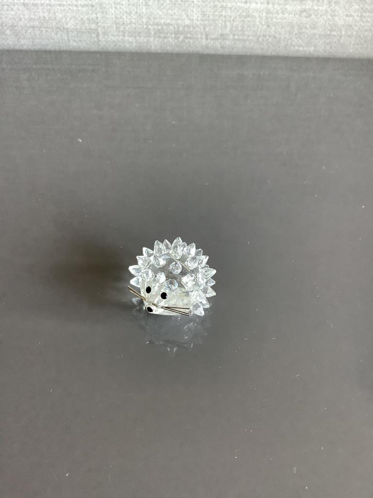 Swarovski egeltje, Ophalen of Verzenden, Zo goed als nieuw, Figuurtje