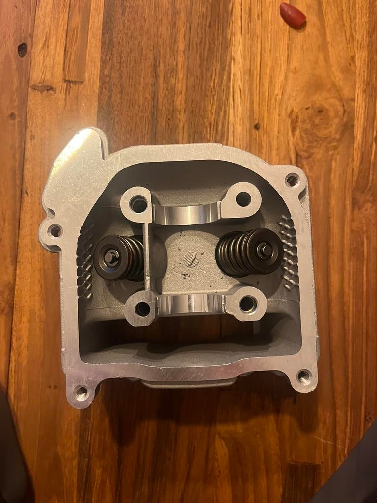 Cilinderkop compleet korte klep 64mm torino, china 4t, gy6,, Ophalen of Verzenden, Veen, Info, Veen