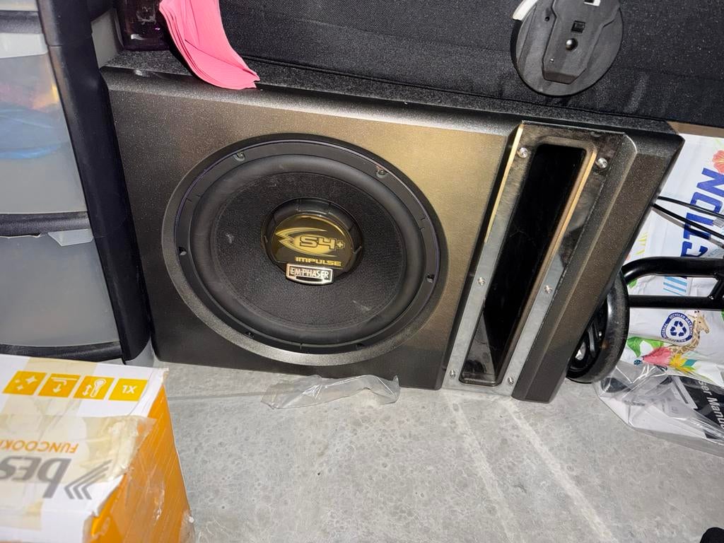 Subwoofer emphaser, Ophalen, Zo goed als nieuw