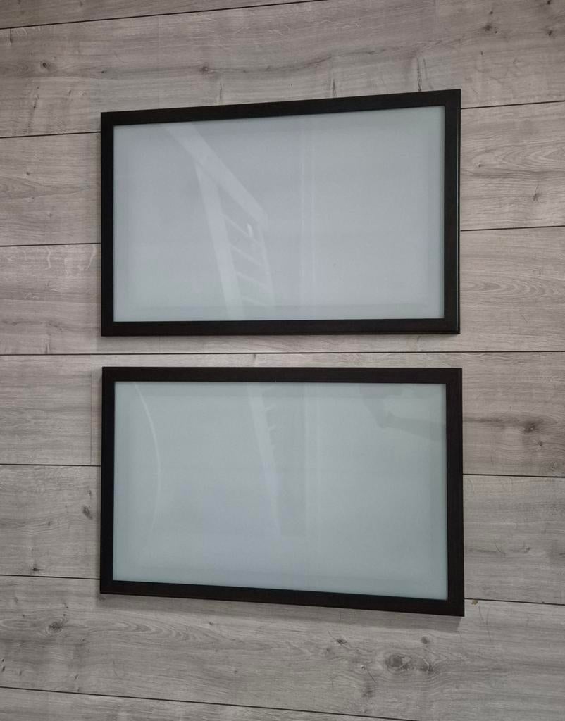 IKEA Besta vitrinedeuren zwartbruin/matglas, Ophalen of Verzenden, 25 tot 50 cm, 50 tot 100 cm, Minder dan 100 cm