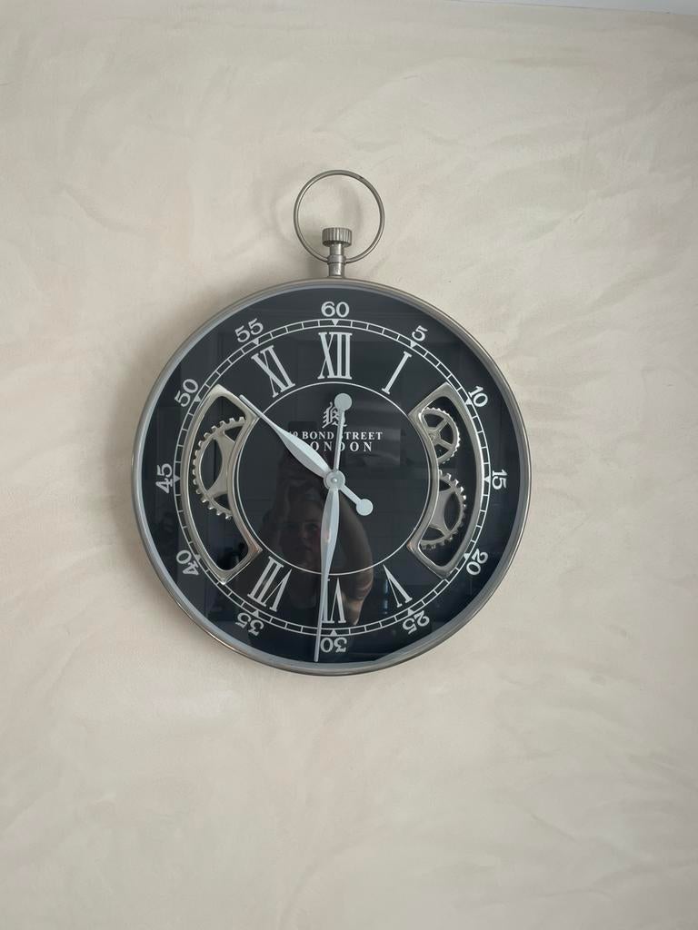 Hele mooie nog als nieuwe klok, Ophalen of Verzenden, Zo goed als nieuw, Wandklok