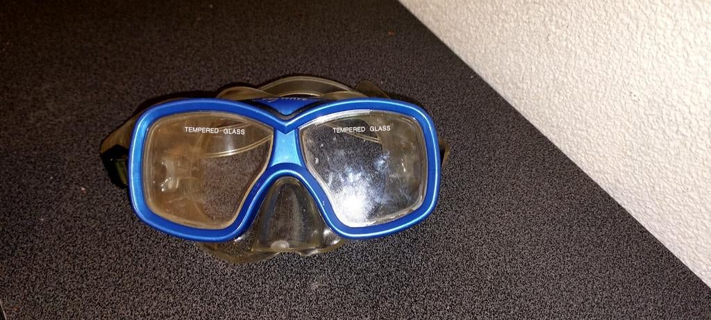 Duikbril SeaWave blauw, Watersport en Boten, Duiken, Gebruikt, Duikbril of Snorkel, Ophalen of Verzenden