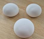 Set van 3 blanco stenen voor dotten of schilderen 8 cm., Ophalen, Nieuw, Knutselwerk