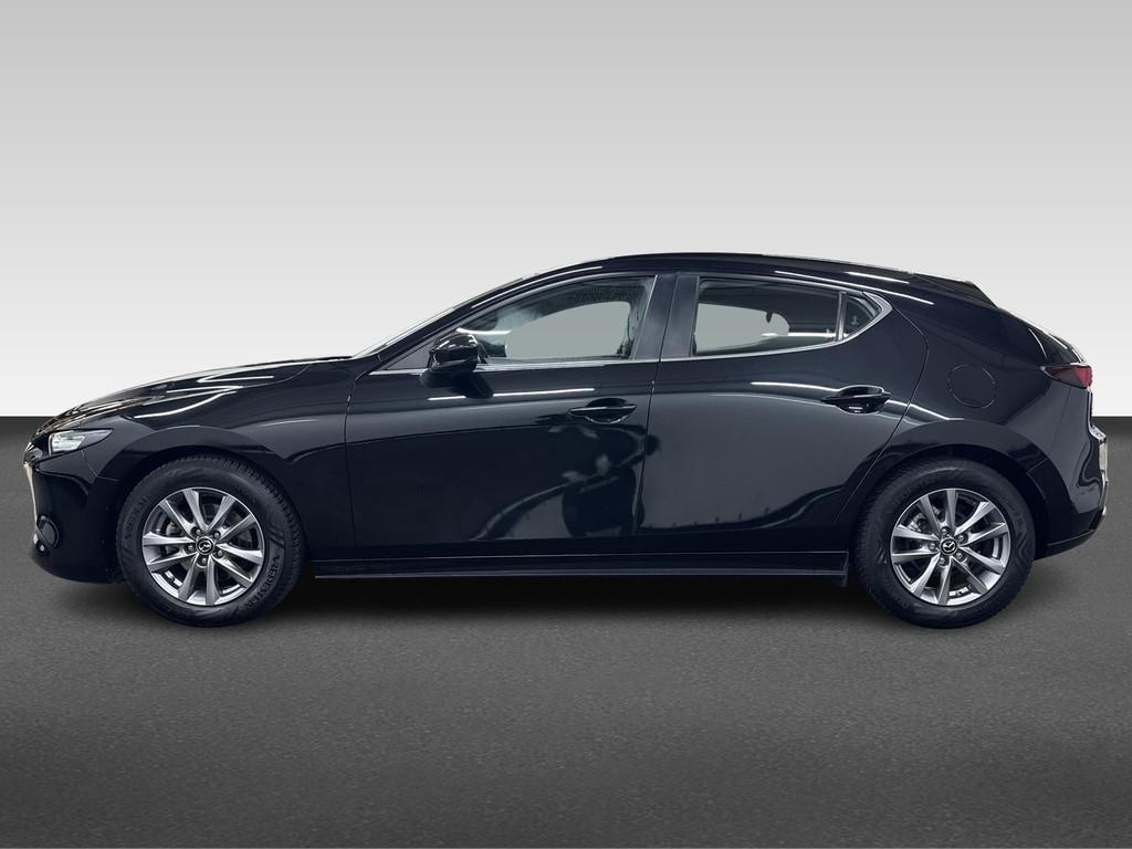Mazda 3 2.0 e-SkyActiv-X M Hybrid 186, Auto's, Mazda, 1998 cc, Gebruikt, Zwart, Origineel Nederlands