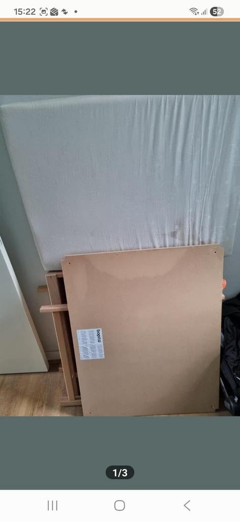 Box van bopita, Kinderen en Baby's, Boxen, Ophalen, Zo goed als nieuw, Vierkant, In hoogte verstelbaar