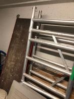 steiger, Gebruikt, Ophalen of Verzenden, Ladder, Opvouwbaar of Inschuifbaar