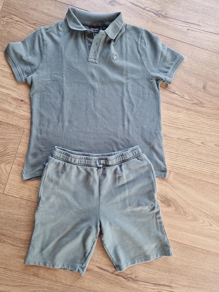 Lyle & Scott jongens poloshirt en short set, maat 152-158, Ophalen of Verzenden, Zo goed als nieuw