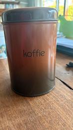 Brabantia Retro Koffieblik - Vintage Bruin, Ophalen of Verzenden, Gebruikt