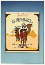 Ansichtkaart Kuifje parodie; Camel - Joost Veerkamp, Ophalen of Verzenden, 1980 tot heden, Ongelopen, Overige thema's