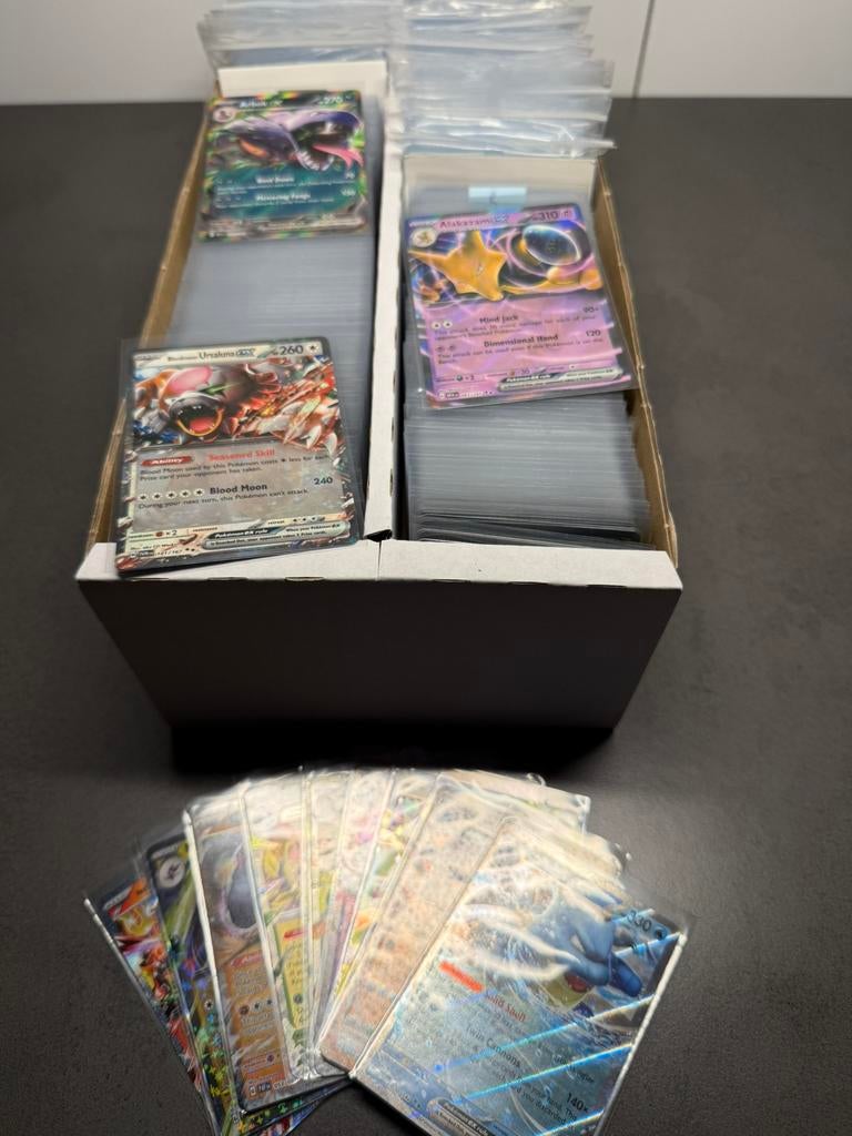 20 unieke EX pokemon kaarten, Verzenden, Zo goed als nieuw, Meerdere kaarten, Foil