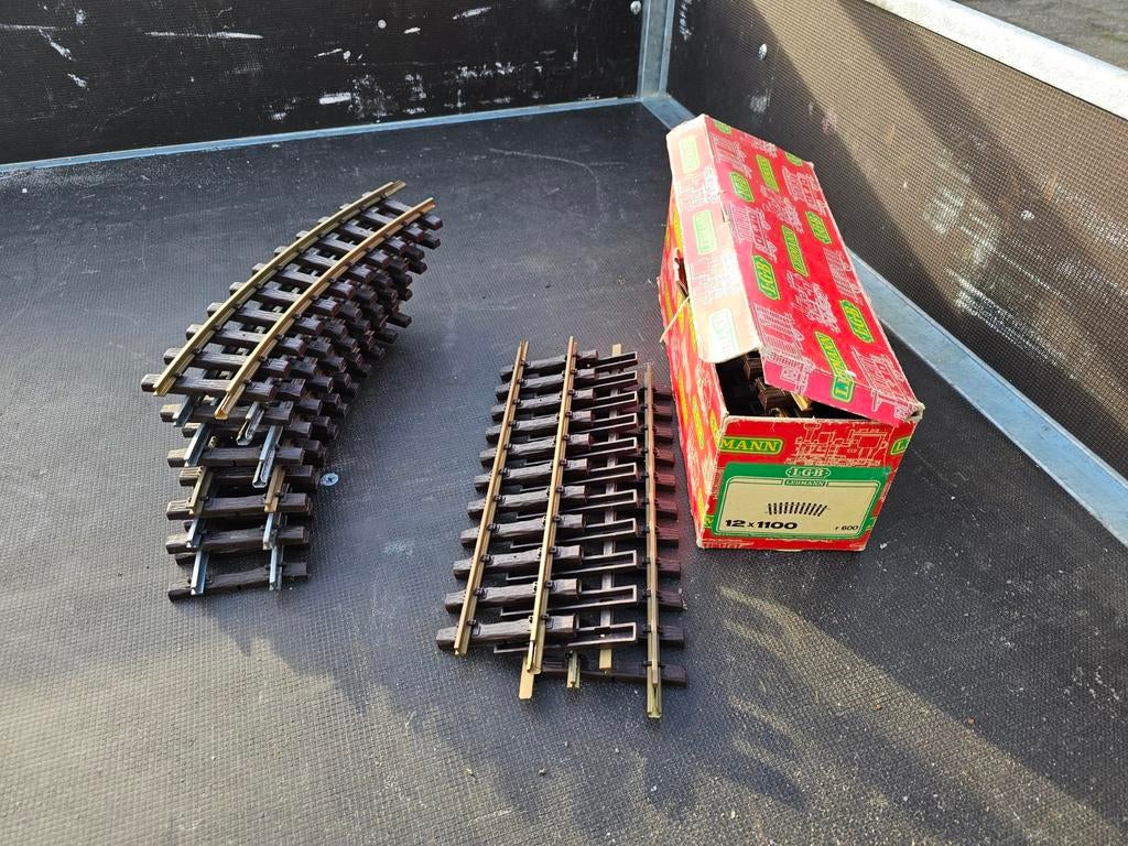 LGB Rails Kleinst Radius - Gebruikte G-schaal Spoorrails, Hobby en Vrije tijd, Modeltreinen | Overige schalen, Ophalen of Verzenden