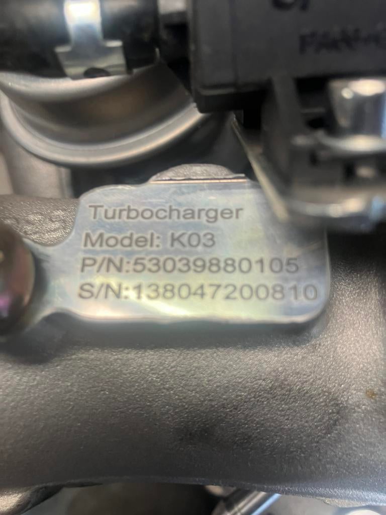 Turbo. Model k3, Auto-onderdelen, Ophalen of Verzenden, Nieuw, Seat