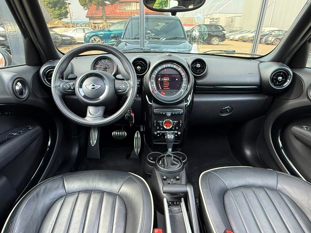 Mini Mini Countryman 2.0 Cooper SD ALL4 Chili PANO/LEER/NAVI, Auto's, Automaat, Euro 6, Zwart, Leder