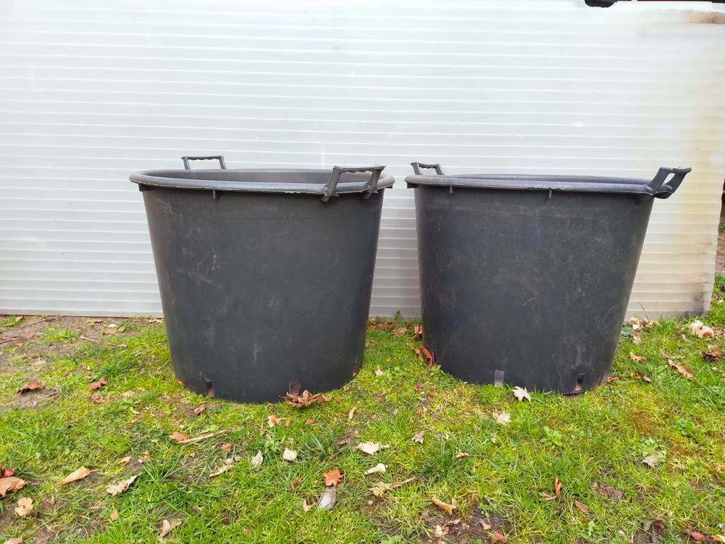Grote kweekpotten 90 liter, Tuin en Terras, Bloempotten, Ophalen, Kunststof, Gebruikt, 40 cm of meer