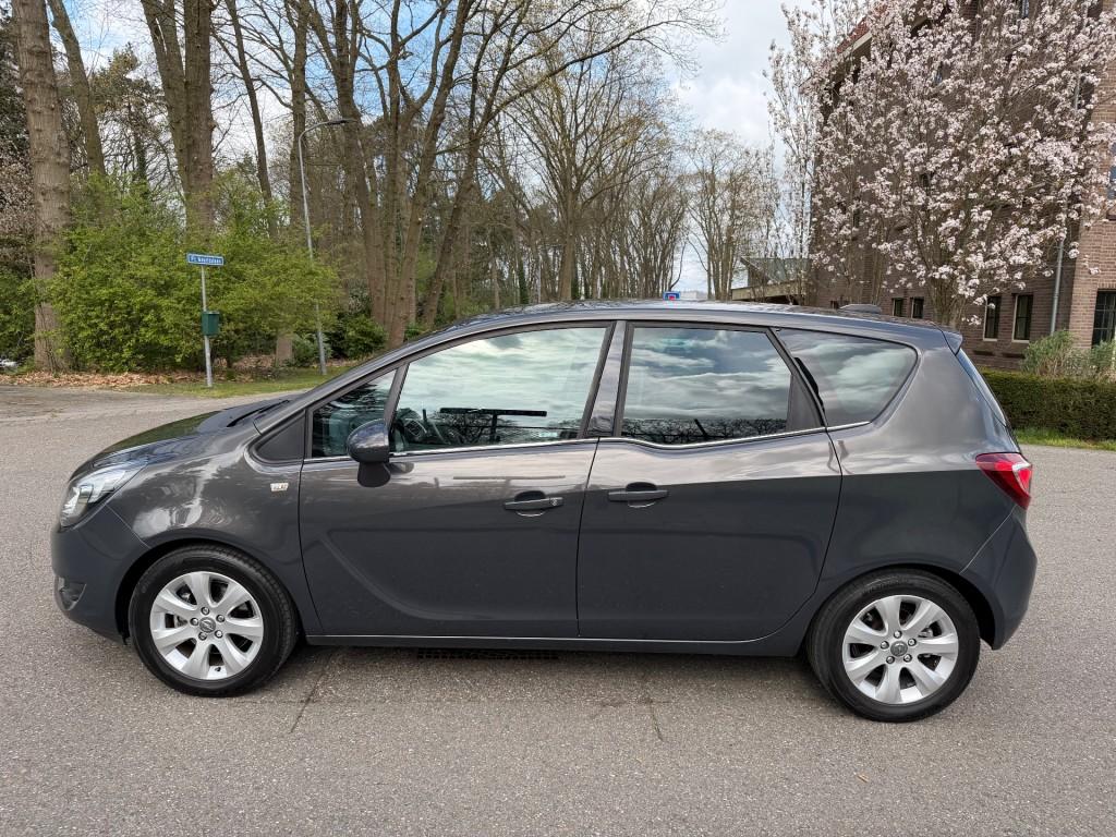 Opel MERIVA 1.4 Turbo Cosmo - Stoelverw - Navi - Trekh., Auto's, Opel, Gebruikt, Euro 6, 4 cilinders, Leder