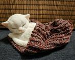 Witte Kat In Muts, Ophalen of Verzenden, Nieuw, Dier