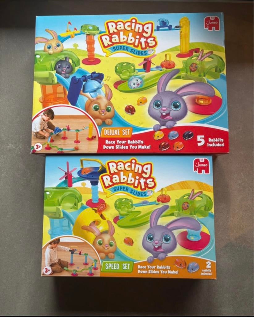 Knikkerbaan - racing rabbits, Kinderen en Baby's, Speelgoed | Racebanen, Ophalen of Verzenden, Nieuw