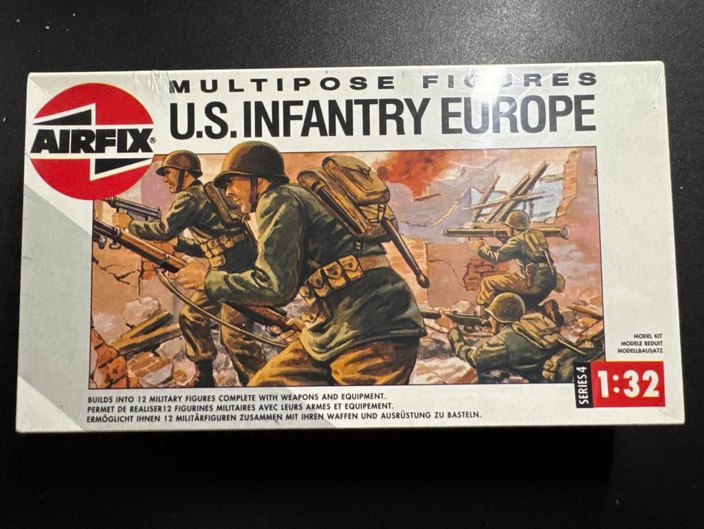 Airfix U.S. Infantry Europe Figurenset 1:32 Nieuw, Hobby en Vrije tijd, Modelbouw | Figuren en Diorama's, Ophalen of Verzenden