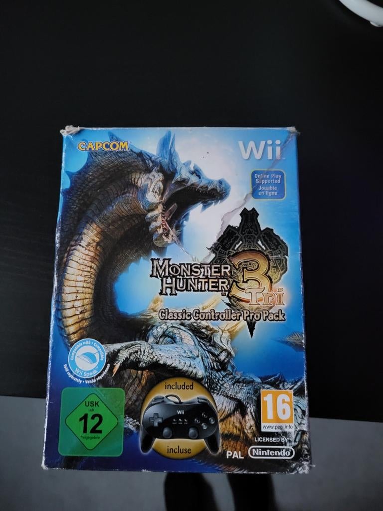 Monster hunter 3, Avontuur en Actie, 1 speler, Ophalen of Verzenden, Zo goed als nieuw