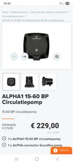 Grundfos ALPHA1 15-60 BP Circulatiepomp, Minder dan 30 cm, Overige typen, Nieuw, Minder dan 60 cm