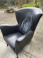Leren designer stoel Montis Castor fauteuil MOET WEG, Ophalen, Gebruikt, 50 tot 75 cm, Leer