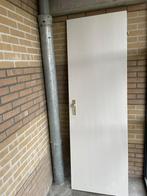 Opdek deur 2 meter hoog 66 breed rechts draaiend, Ophalen of Verzenden, Zo goed als nieuw, Binnendeur, 200 tot 215 cm