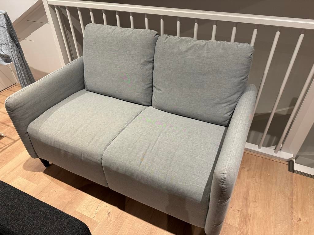 IKEA Angersby 2-zitsbank Knisa lichtgrijs, Ophalen, 150 tot 200 cm, Tweepersoons, 75 tot 100 cm