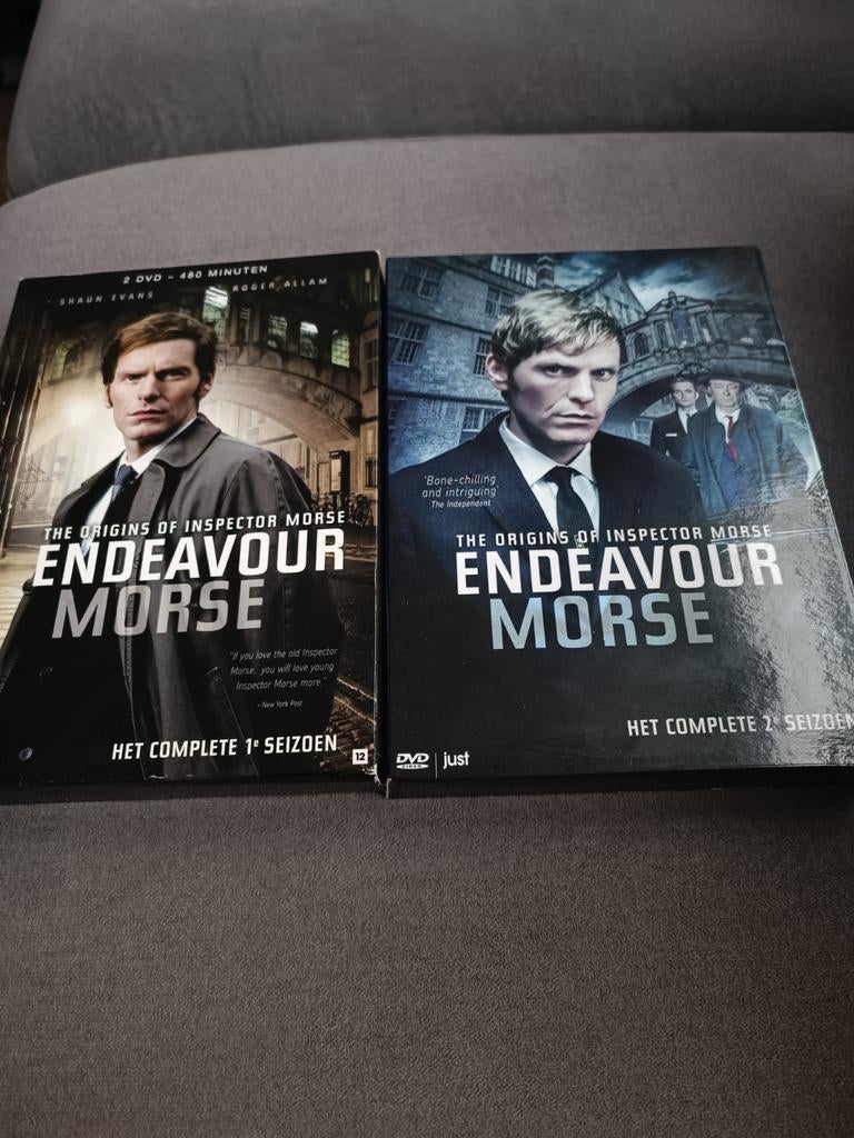 Endeavour Morse seizoen 1 & 2 - dvd, Vanaf 12 jaar, Ophalen of Verzenden, Zo goed als nieuw, Drama