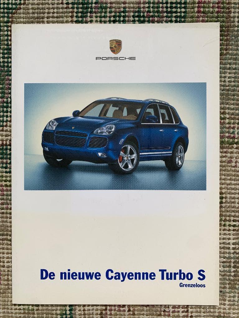 Brochure Porsche Cayenne Turbo 2005 Nederlandstalig nieuw!, Boeken, Auto's | Folders en Tijdschriften, Porsche, Nieuw, Ophalen of Verzenden
