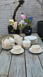 Theeservies VT wonen basic roomwit, Ophalen, Zo goed als nieuw, Porselein, Overige stijlen