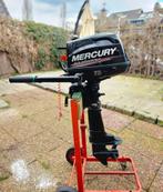 Mercury 5 PK 4 TAKT buitenboordmotor ZGAN kortstaart, Tot 10 pk, Minder dan 3 meter, Ophalen of Verzenden, Zo goed als nieuw
