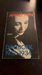 Dagboek 1931 - 1934 - Anais Nin, Ophalen of Verzenden, Gelezen, Overige