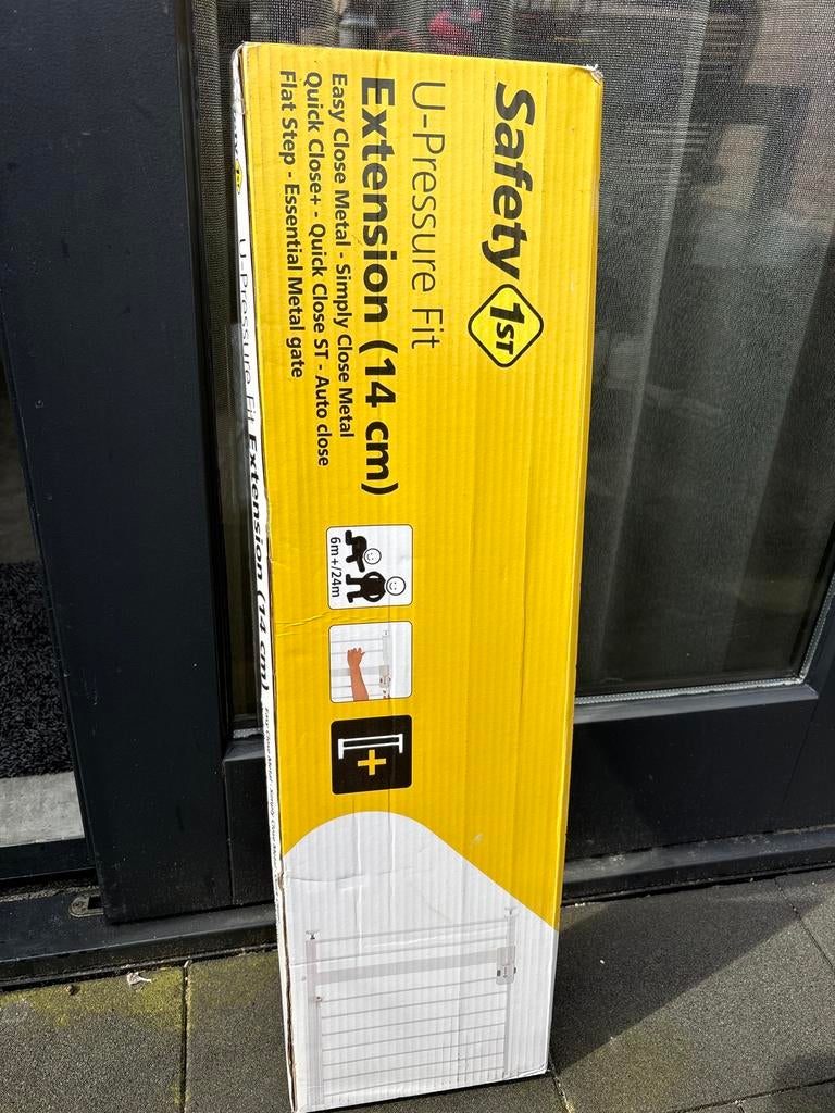 Safety 1st U-Pressure Fit Extension (14 cm), Overige typen, Nieuw, Ophalen of Verzenden, Metaal of IJzer