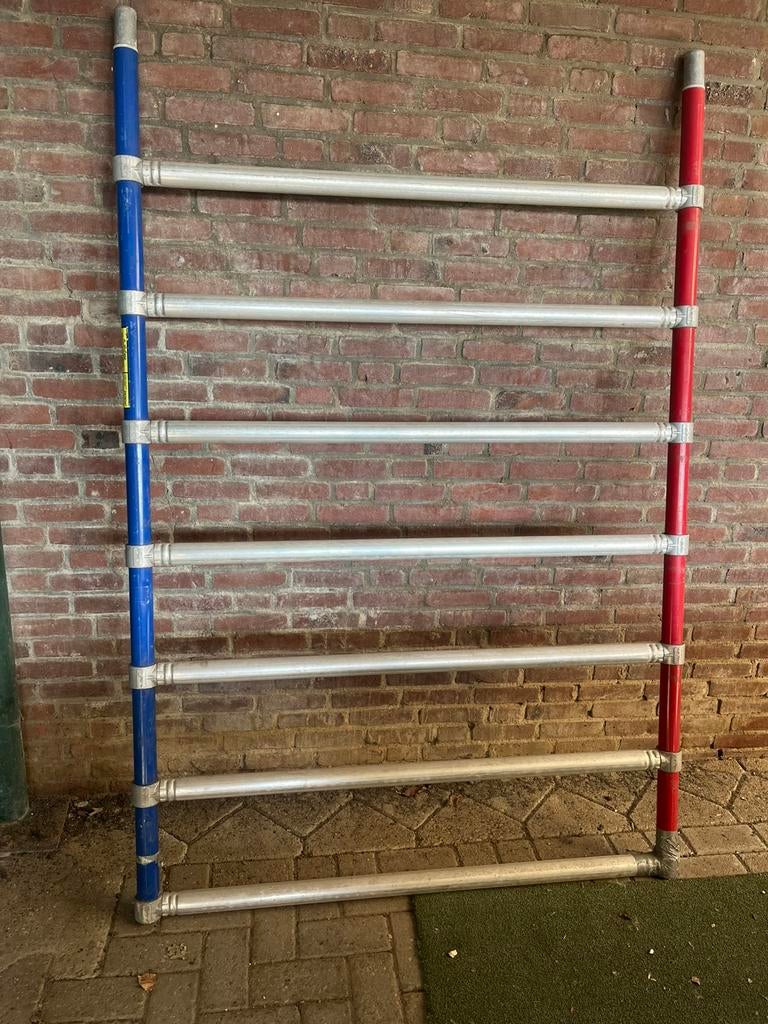 Rolsteiger rek, Doe-het-zelf en Verbouw, Steigers, Ophalen, Gebruikt