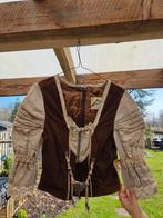 Larp reenactment cosplay clothing leather castlefest, Ophalen of Verzenden, Zo goed als nieuw, Zwart, Overige typen