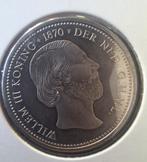 Willem III 125 JAAR bijenkorf 5 guldens ((#19), Postzegels en Munten, Penningen en Medailles, Ophalen of Verzenden, Overige materialen