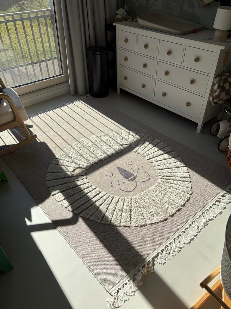 Lytte Kindervloerkleed Momo Beige | 160x230 cm, Ophalen, 100 tot 150 cm, Zo goed als nieuw, Beige