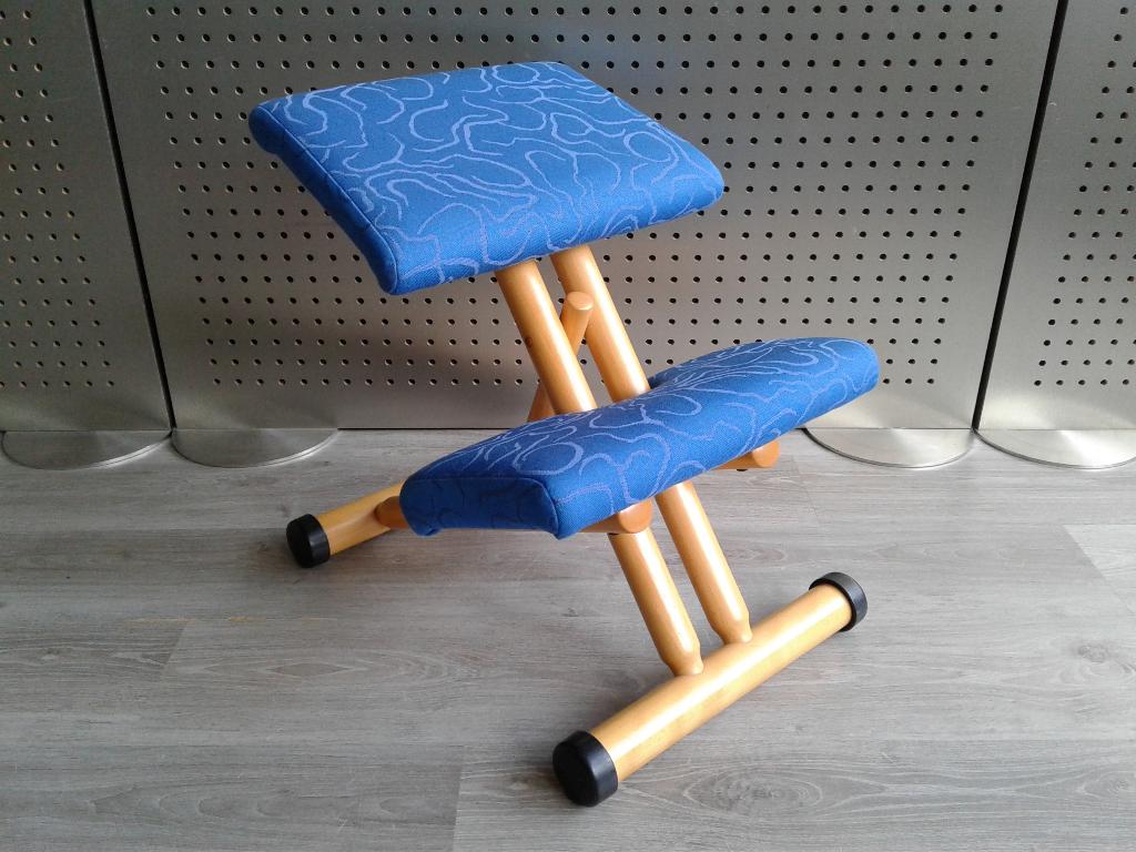 Stokke (Variér) Multi Balans (Blauw), Heel Mooi!, Huis en Inrichting, Bureaustoelen, Zo goed als nieuw, Bureaustoel, Blauw, Ergonomisch