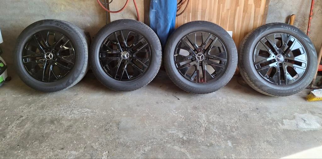 5x 112/18 inch originele mercedes gla 250e, Auto-onderdelen, Banden en Velgen, Ophalen, 18 inch, Banden en Velgen, 235 mm