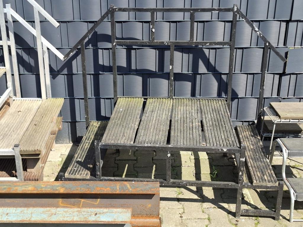 Te koop stacaravan trap bod mag, Caravans en Kamperen, Ophalen, Gebruikt