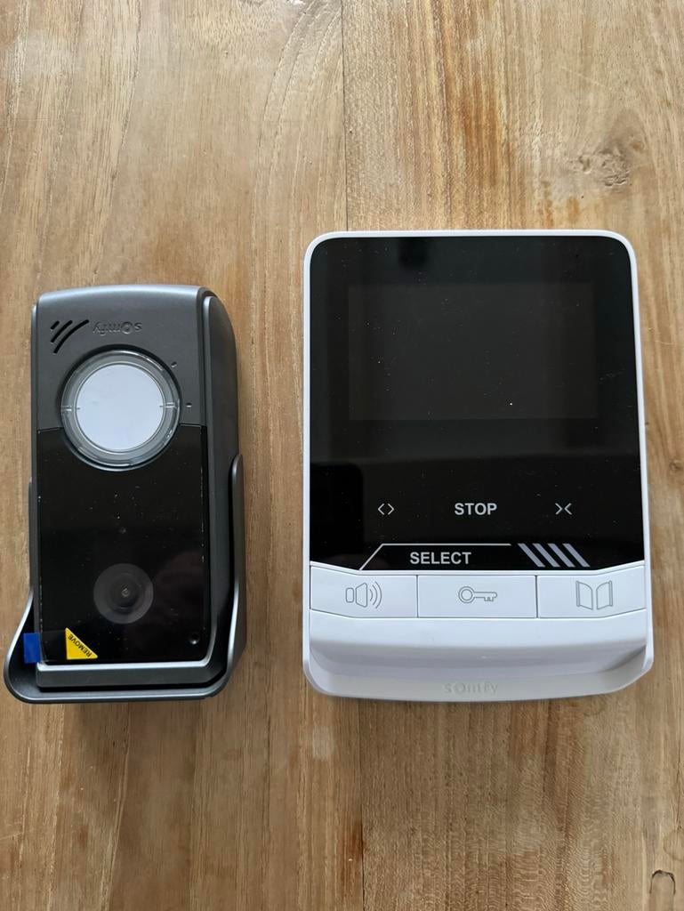 Somfy V100+ Videodeurbel/ schuifhek met full color display, Ophalen of Verzenden