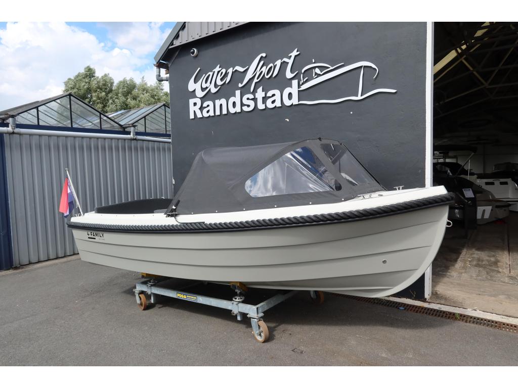 4-Family | 490 De Luxe Sloep |, Watersport en Boten, Niet ingevuld, 10 tot 30 pk, Niet ingevuld, Nieuw