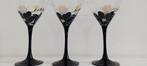 3 Vintage Luminarc Domino Anaïs martini-cocktail glazen, Eu, Eu, Overige typen, Ophalen of Verzenden