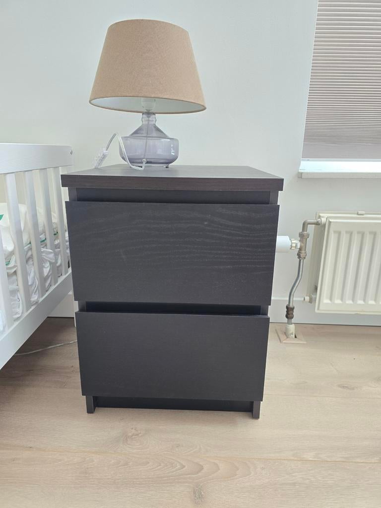 IKEA Malm ladekast - 2 laden, Ophalen, Minder dan 50 cm, 1 of 2 laden, Zo goed als nieuw