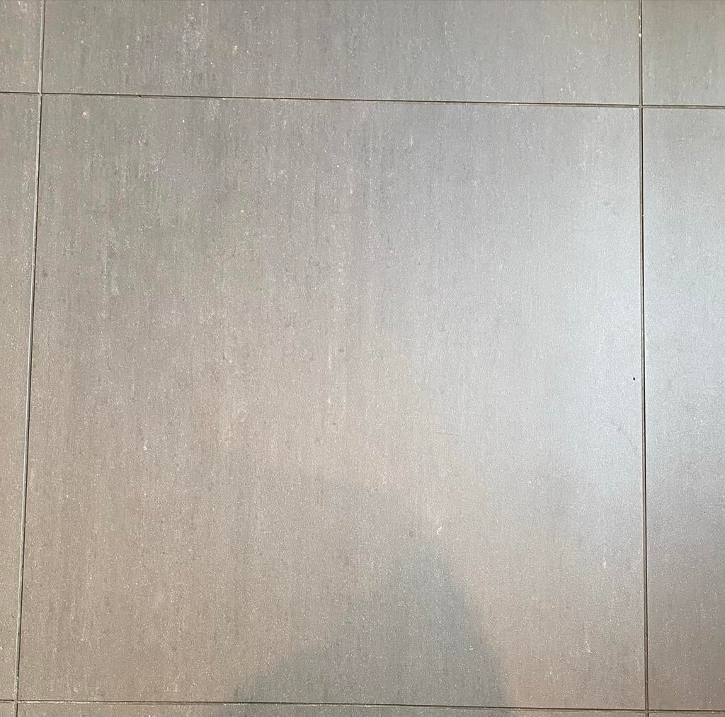 Grijze tegels 60x60 - 9 stuks, Doe-het-zelf en Verbouw, Tegels, Ophalen, 60 cm of meer, Gebruikt, Keramiek