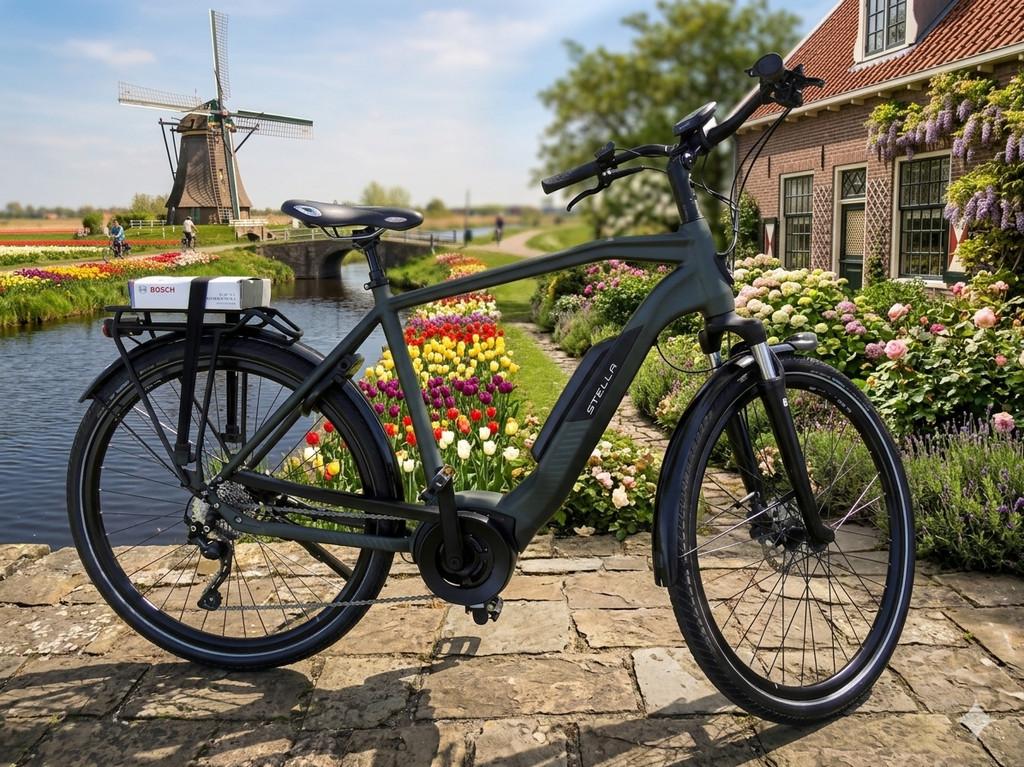 stella Morena Premium Framemaat 57 cm 500 Wh accu, Overige merken, Info@stella.nl, Keienbergweg 46
1101 GC  Amsterdam, NL, Zo goed als nieuw