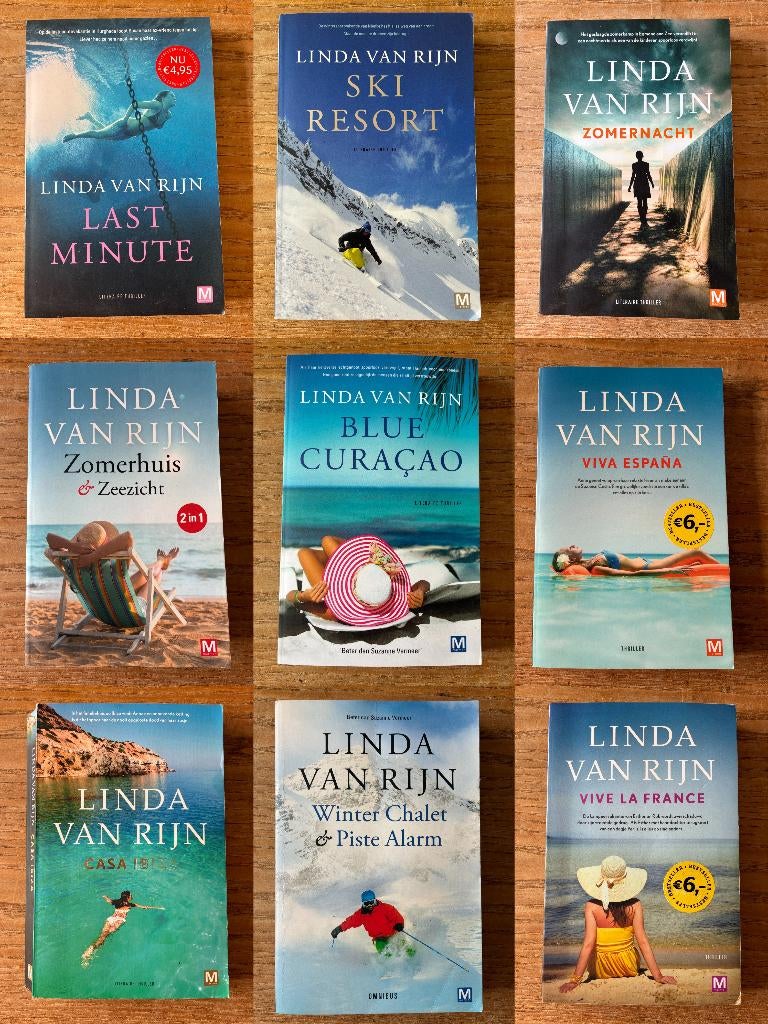 12x Linda van Rijn, Boeken, Ophalen of Verzenden, Gelezen, Linda van Rijn