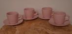 Ikea Färgklar 4 mat roze espresso kop en schoteltjes, Huis en Inrichting, Keuken | Servies, Ophalen of Verzenden, Nieuw, Overige stijlen