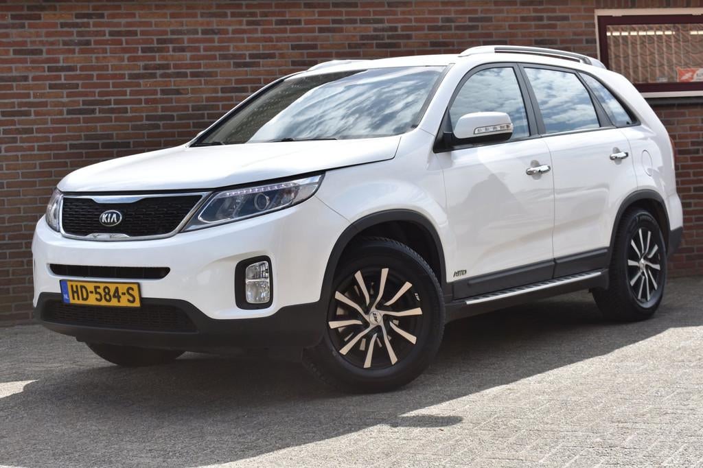 Kia Sorento 2.2 CRDi Plus Pack '12 Airco, Auto's, Euro 5, Stof, Gebruikt, Zwart